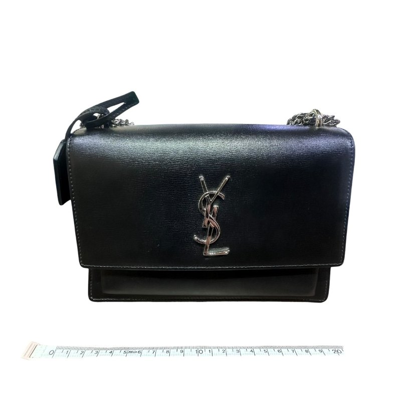 【美收精品】YSL黑色牛皮MEDIUM SUNSET 4-863-20