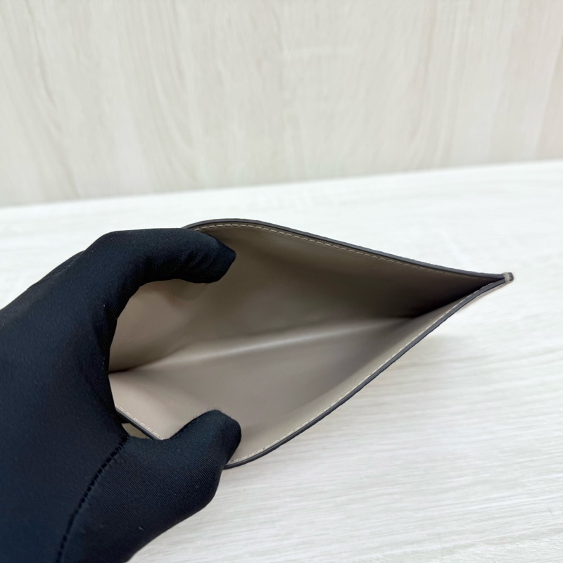 LV斑鳩灰牛皮金釦信封式下蓋三合一鏈包M69977-15