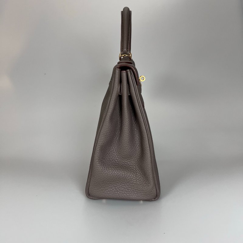 HERMES □P刻 TOGO內縫 錫器灰KELLY32包-2