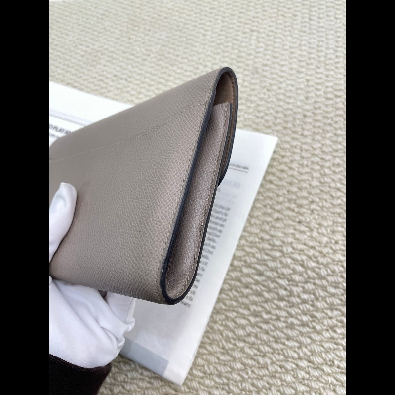 Hermes Constance Long Wallet  
康康長款钱包 
銀河灰金扣-1