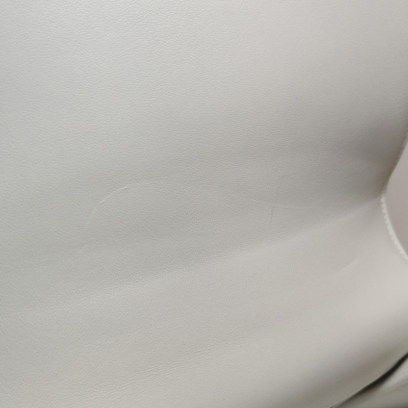 Hermes 2002系列20圓形H鎖扣單肩包Evercolor牛皮銀扣0T蘑菇白C刻-8