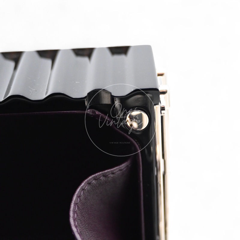 中古 香奈兒 CHANEL 黑色集裝箱-21