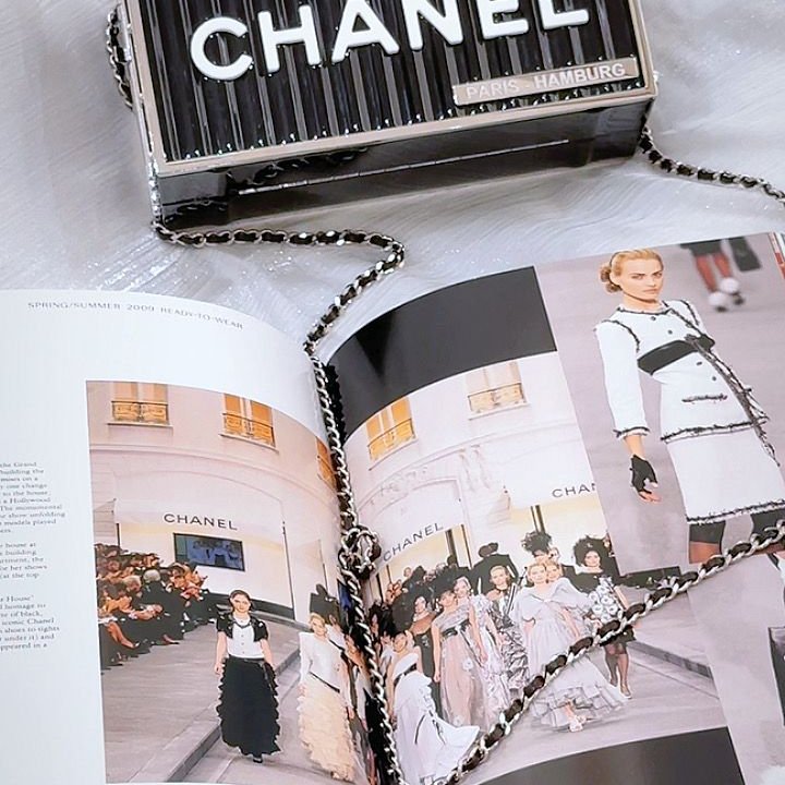 中古 香奈兒 CHANEL 黑色集裝箱-0