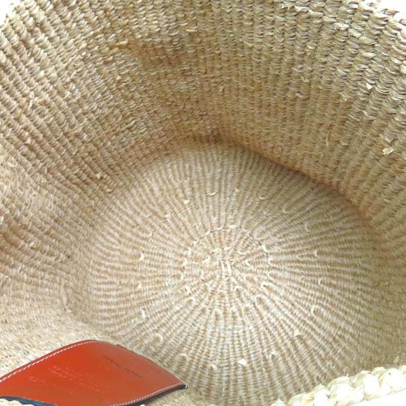 白色 草編 Woody tote bag 肩背包【Chloe 克羅伊】 CHC22SS380G55101-5