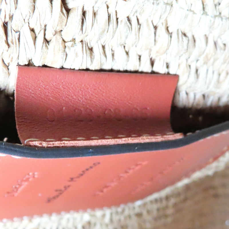 白色 草編 Woody tote bag 肩背包【Chloe 克羅伊】 CHC22SS380G55101-7