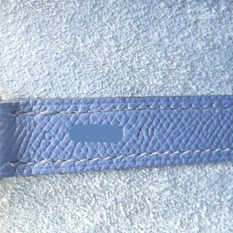 布萊頓藍色 EPSOM牛革 Picotin Lock MM Tresage 手提包 C刻 銀扣【HERMES 愛馬仕】-8