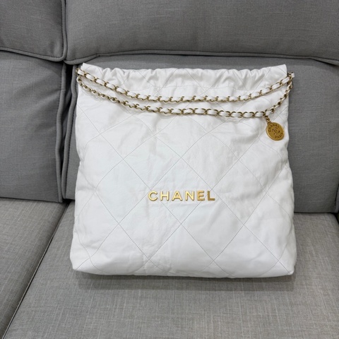 Chanel 22Bag白色大號