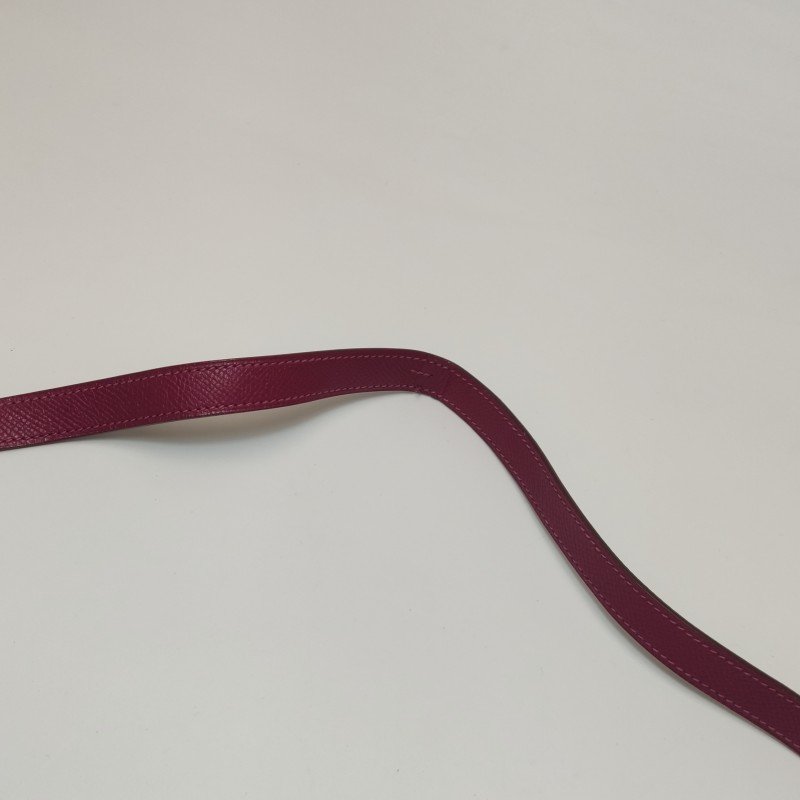 Hermes Illico斜挎包單肩包Epsom牛皮銀扣P9海葵紫框O刻-19