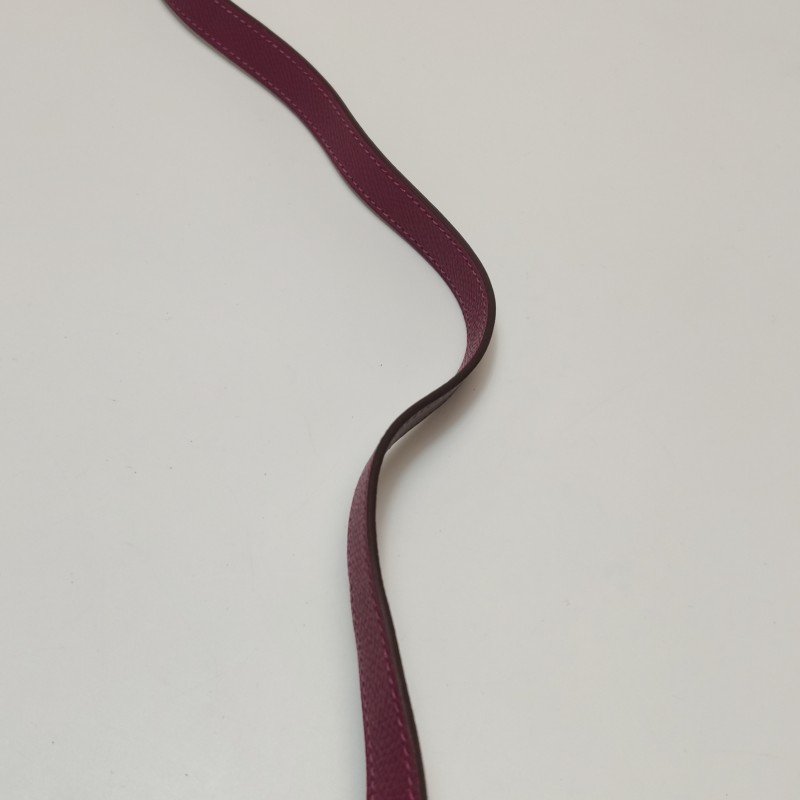 Hermes Illico斜挎包單肩包Epsom牛皮銀扣P9海葵紫框O刻-20