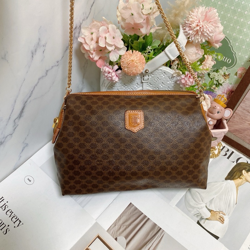 Celine 雲朵包手拿肩背斜背鏈條包🏅-3