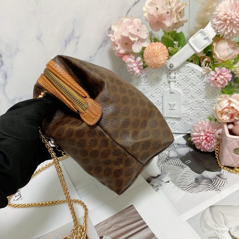 Celine 雲朵包手拿肩背斜背鏈條包🏅-7