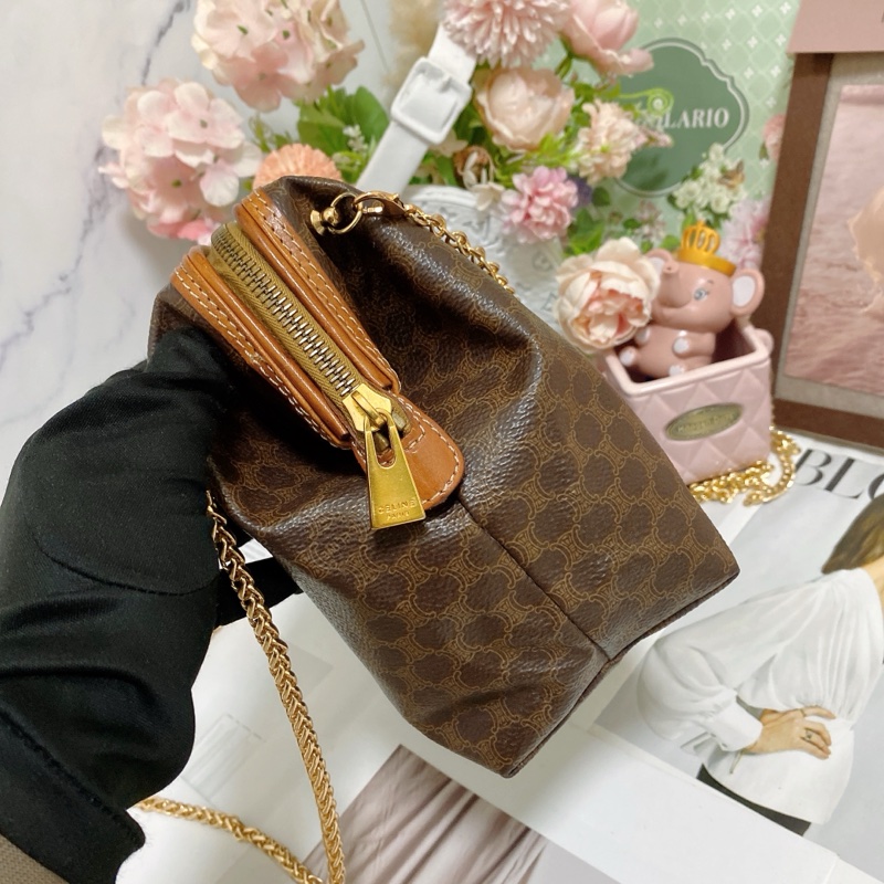 Celine 雲朵包手拿肩背斜背鏈條包🏅-9