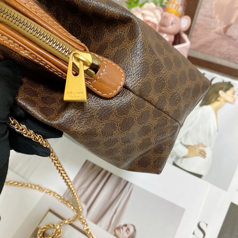 Celine 雲朵包手拿肩背斜背鏈條包🏅-11