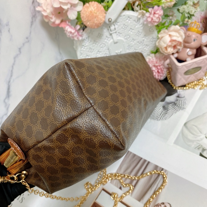 Celine 雲朵包手拿肩背斜背鏈條包🏅-12