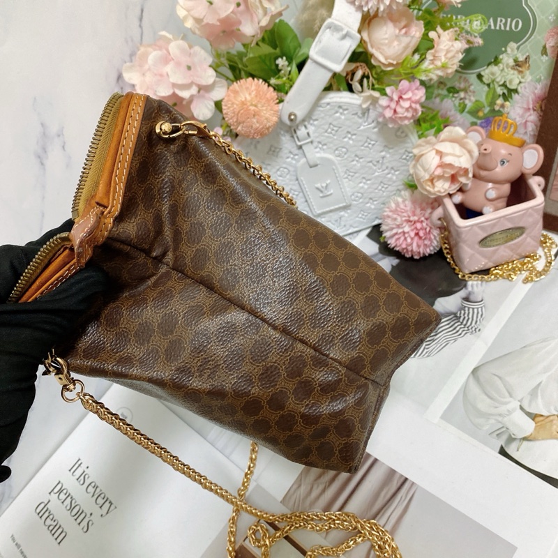 Celine 雲朵包手拿肩背斜背鏈條包🏅-13