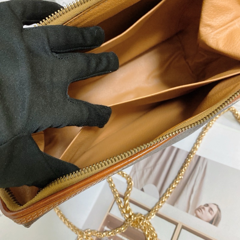 Celine 雲朵包手拿肩背斜背鏈條包🏅-20