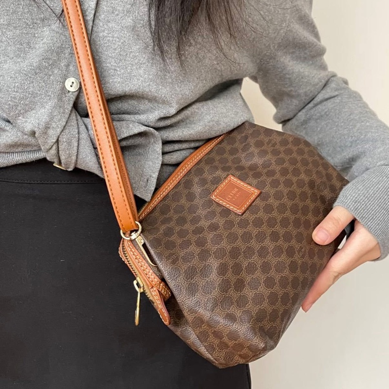 Celine 雲朵包手拿肩背斜背鏈條包🏅-25