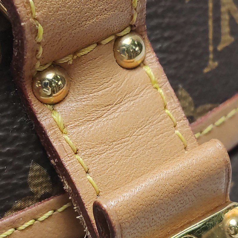 Louis Vuitton(LV)Boite Chapeau小號植鞣革Monogram印花圓餅包斜挎包單肩包-12