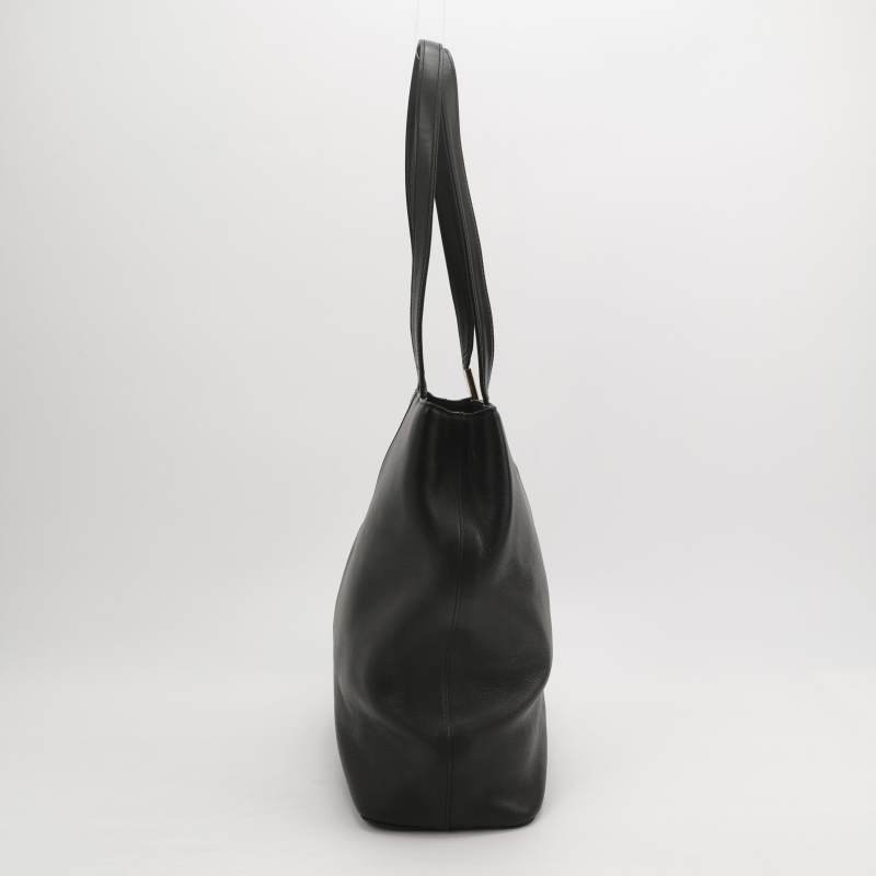 Burberry牛皮純色字母Logo子母包單肩包-4