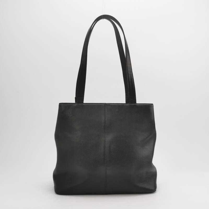 Burberry牛皮純色字母Logo子母包單肩包-5