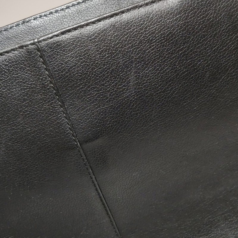 Burberry牛皮純色字母Logo子母包單肩包-15