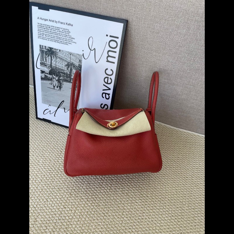 Hermes Lindy 26
三文魚色金扣 tc皮-1