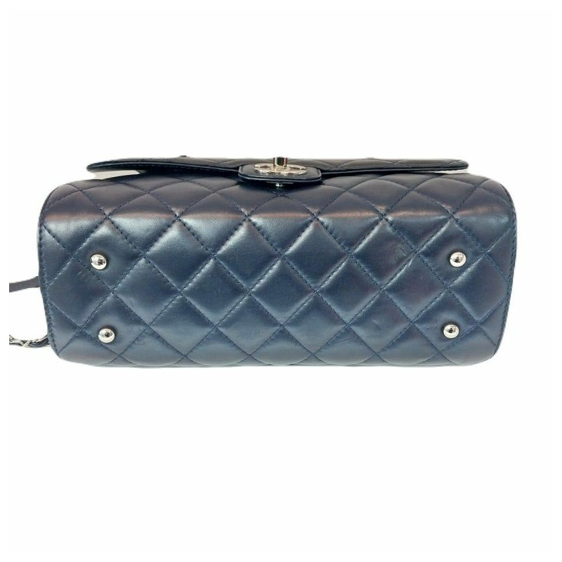 【包稅】CHANEL 經典羊皮銀鍊絎縫短單肩包 21 系列-1