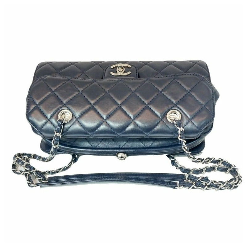 【包稅】CHANEL 經典羊皮銀鍊絎縫短單肩包 21 系列-8