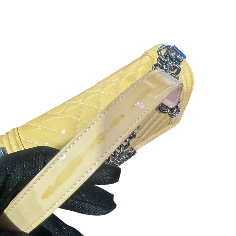 【美收精品】CHANEL粉色矽膠皮BOY 25 4-797-14