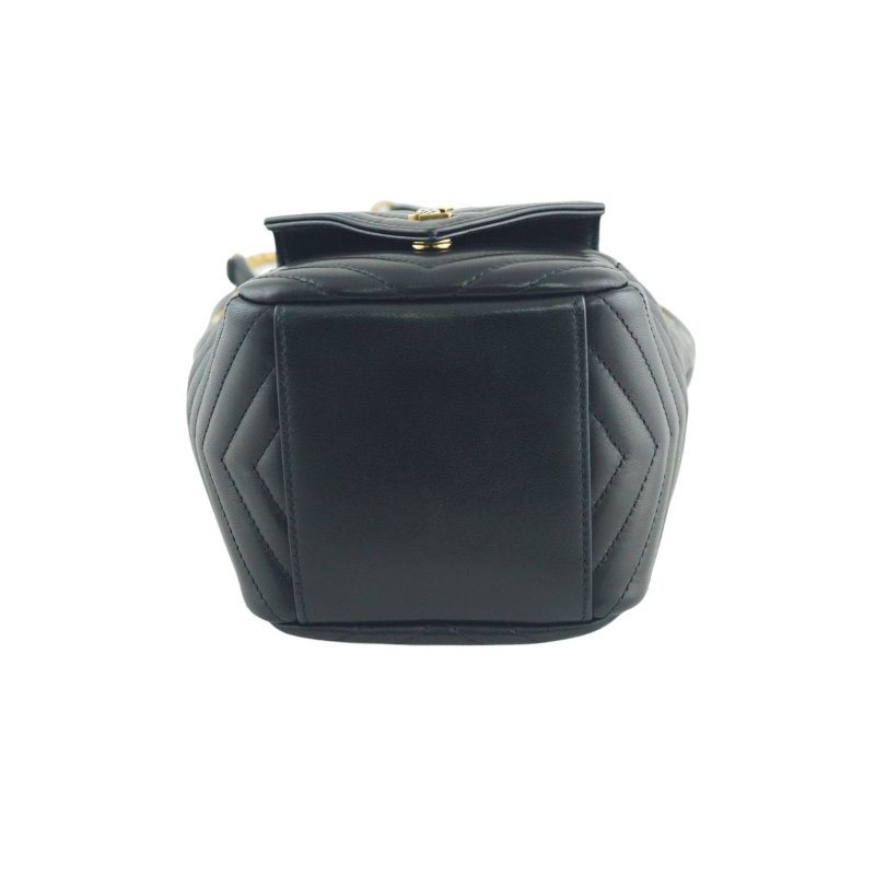YSL Saint Laurent JOE 小羊皮鍊帶迷你水桶包 斜背包 (附購證)-5