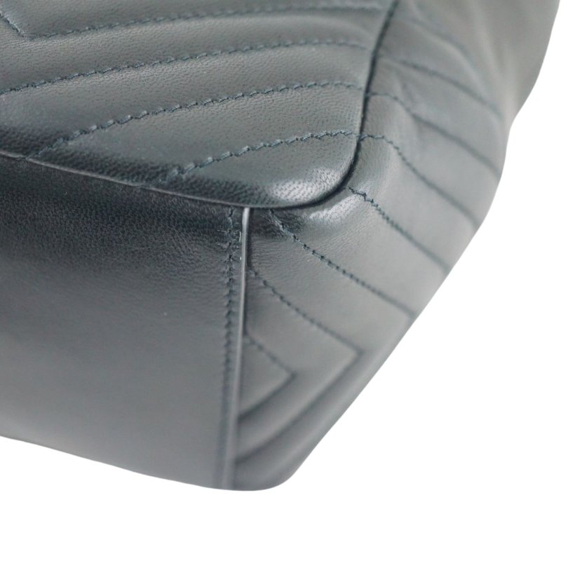 YSL Saint Laurent JOE 小羊皮鍊帶迷你水桶包 斜背包 (附購證)-9