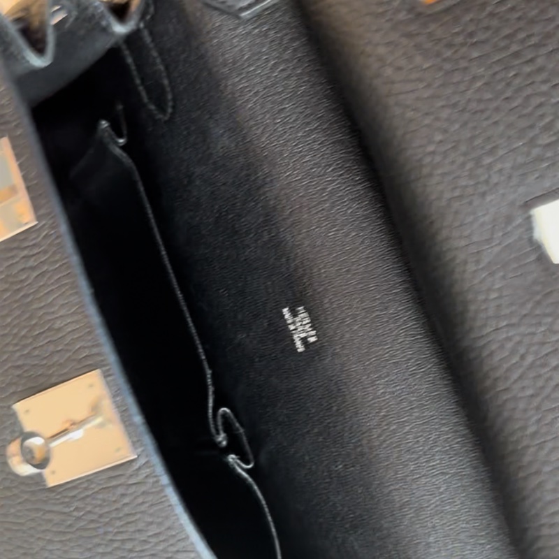 行走的斜背Birkin 帥潮黑銀Hermes Jypsière28-4