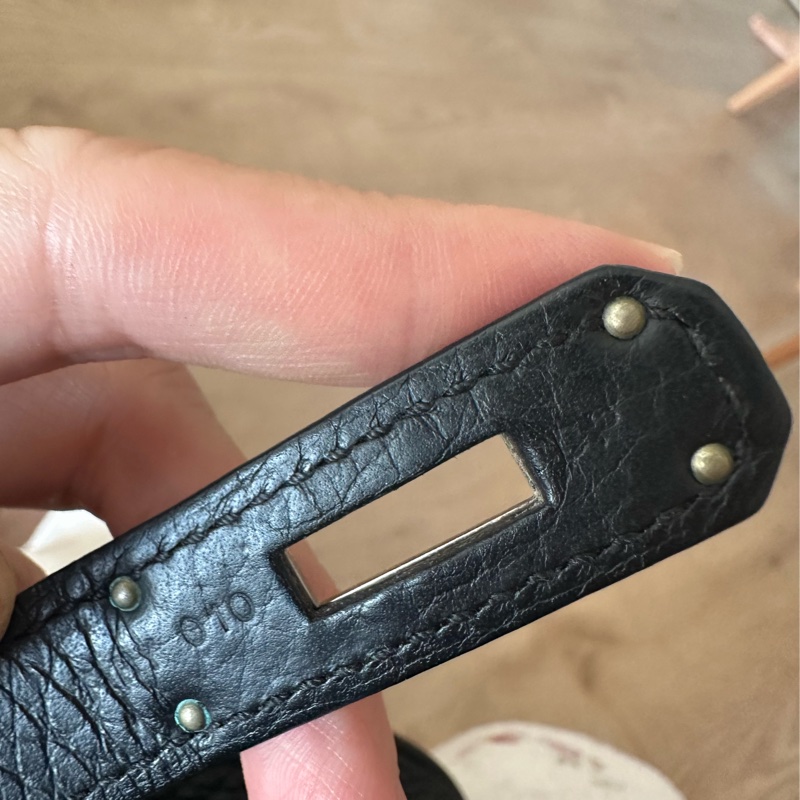 行走的斜背Birkin 帥潮黑銀Hermes Jypsière28-6