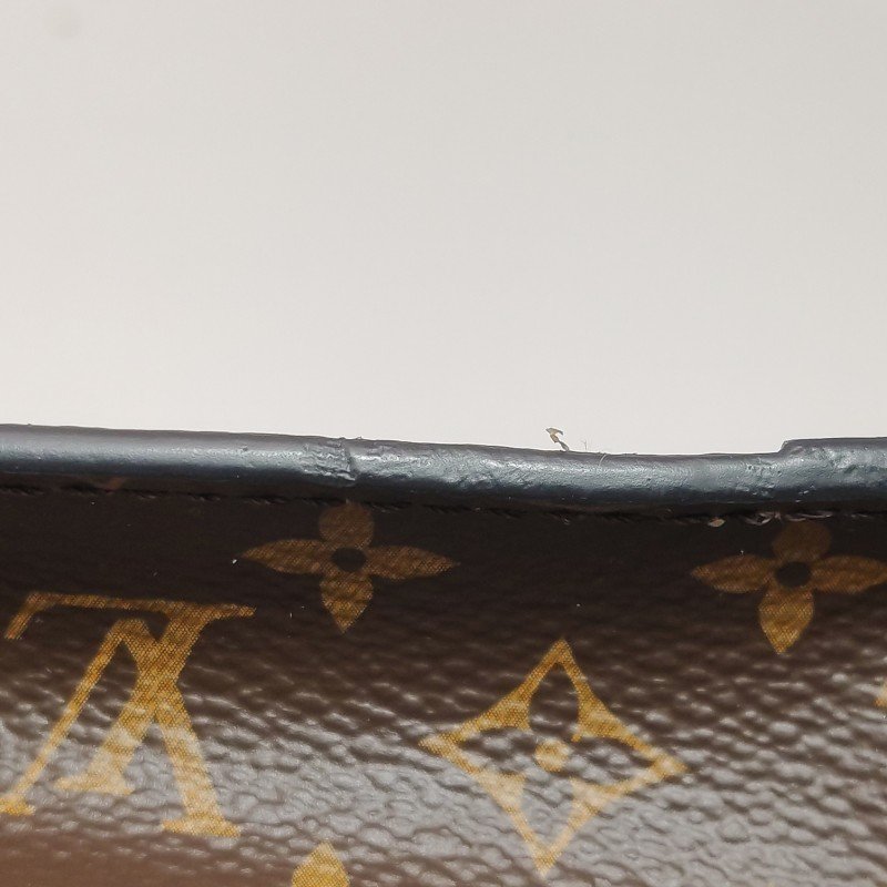 Louis Vuitton(LV)Trunk Clutch軟箱牛皮拼色Monogram印花S-lock鎖扣斜挎包晶片款-15