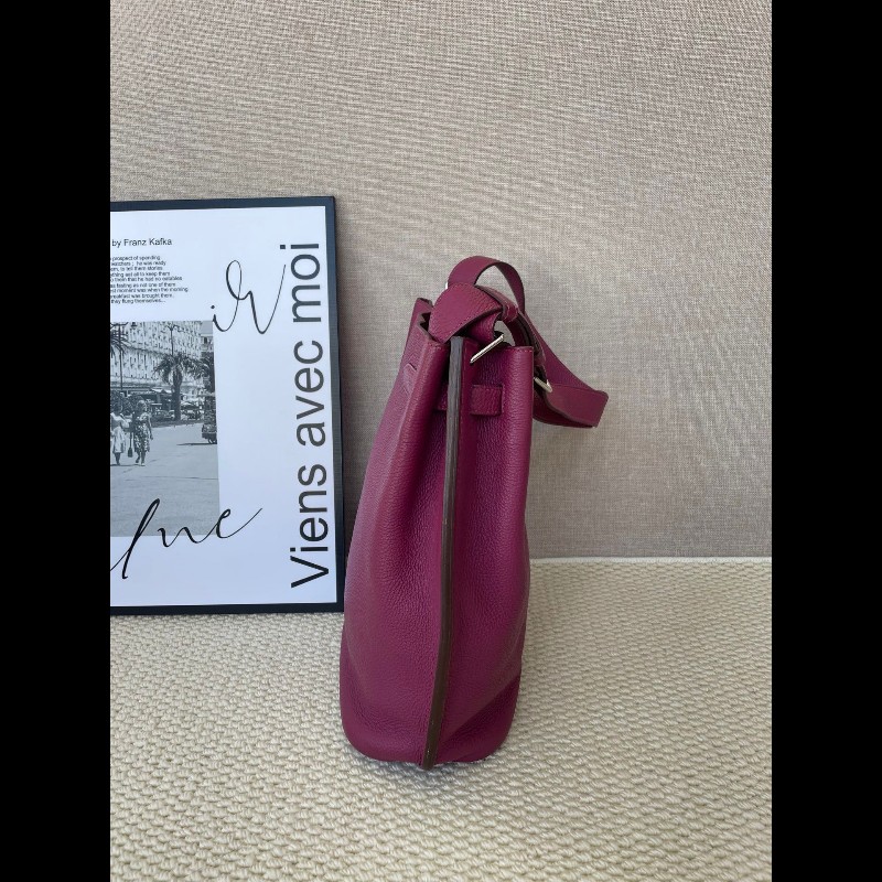 Hermes sokelly22
托斯卡紫银扣
togo皮-2