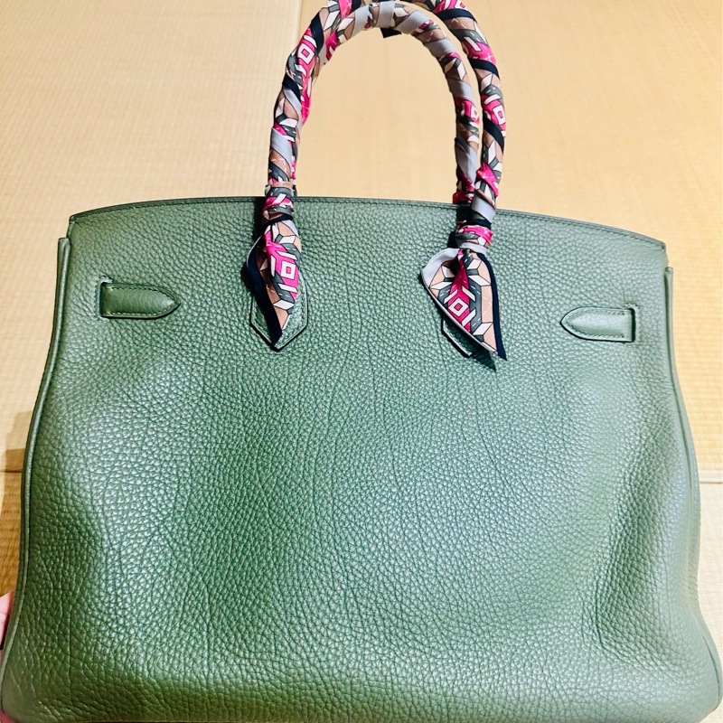 😎就是要35😎 🤎馬場江湖在走,氣場要有🤎 就是要個標配潮🤎 愛馬仕 Birkin 35美包(送Twilly)-2