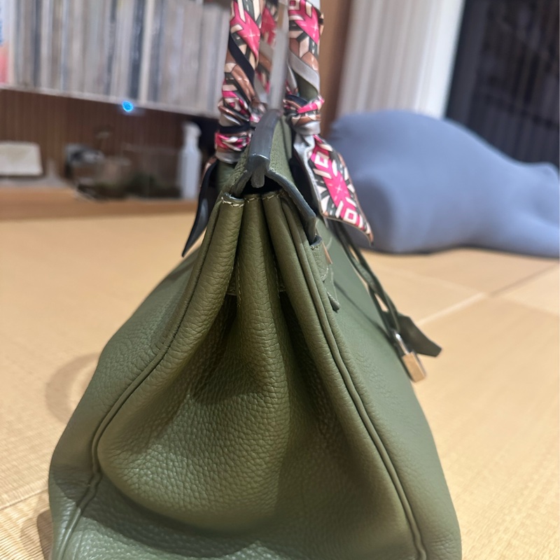 😎就是要35😎 🤎馬場江湖在走,氣場要有🤎 就是要個標配潮🤎 愛馬仕 Birkin 35美包(送Twilly)-3