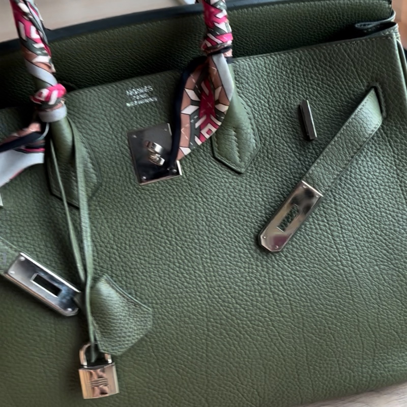 😎就是要35😎 🤎馬場江湖在走,氣場要有🤎 就是要個標配潮🤎 愛馬仕 Birkin 35美包(送Twilly)-8