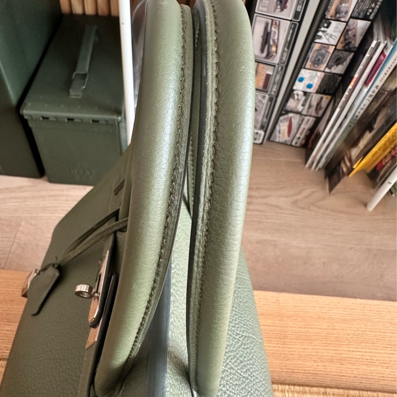 😎就是要35😎 🤎馬場江湖在走,氣場要有🤎真愛者價可小議❤️不議價者送Twilly🤎 愛馬仕 Birkin 35美包-20