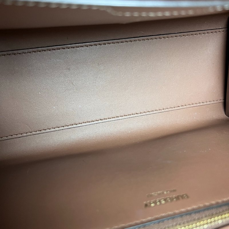 BURBERRY TB帆布托特包-5