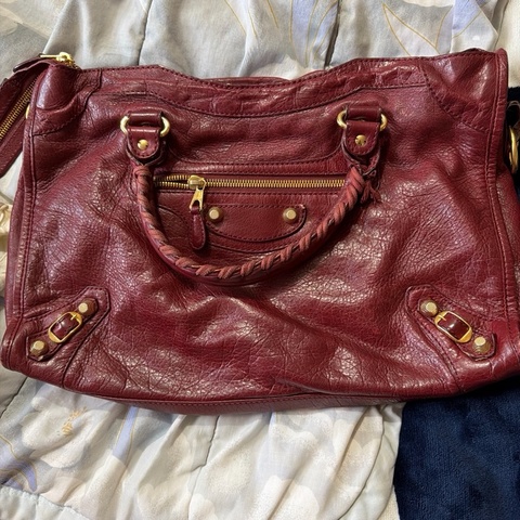 巴黎世家機車包