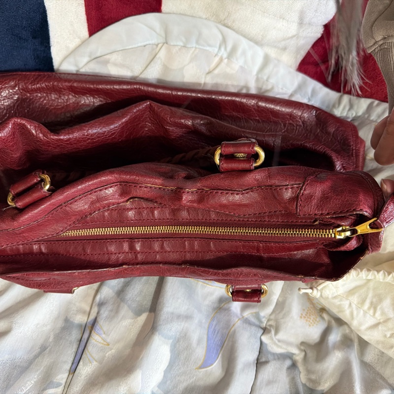 巴黎世家機車包-8