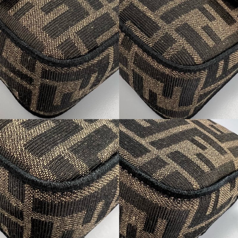 FENDI 老花法棍鍊條包MINI-9