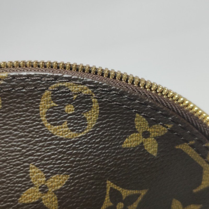 Louis Vuitton(LV)Alma小號植鞣革Monogram印花貝殼包手提包-19