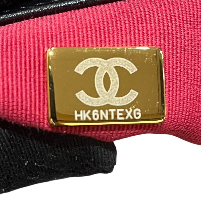 【美收精品】CHANEL黑色羊皮19托特包 4-858-8