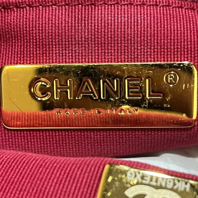 【美收精品】CHANEL黑色羊皮19托特包 4-858-9