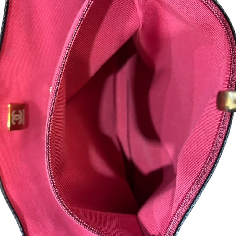 【美收精品】CHANEL黑色羊皮19托特包 4-858-16