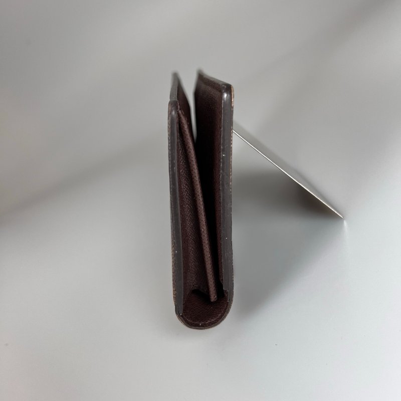 LV  N60017   棋盤格對開長夾-3