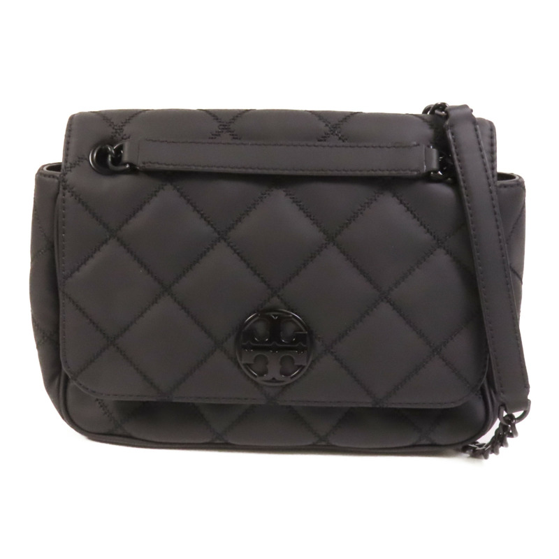 Tory Burch 塗層帆布Chain Shoulder肩背袋-0