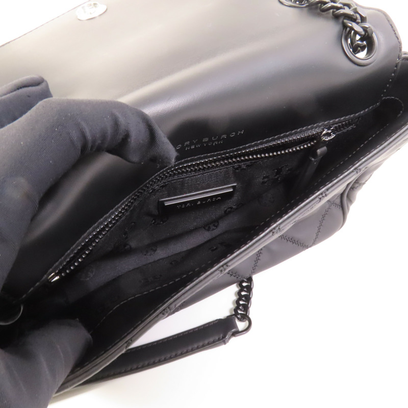 Tory Burch 塗層帆布Chain Shoulder肩背袋-7